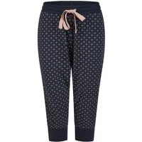 By Louise Pyjamahose Damen Capri Pyjamahose (1-tlg) Baumwolle