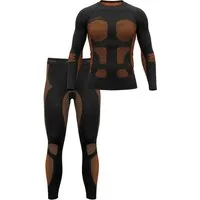 normani Sportanzug Herren Sport-Funktionsunterwäsche Set Hemd + Hose, Herren Skiunterwäsche Funktionsunterwäsche