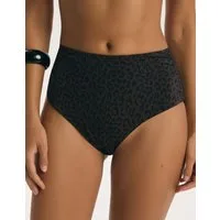 ESOTIQ Bikini-Hose Bikini Highwaist BASE, Animal Print, Shaping (1-St)