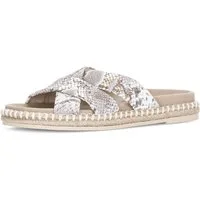 Gabor Pantolette Plateau, Sommerschuh, Schlupfschuh in modischer Optik