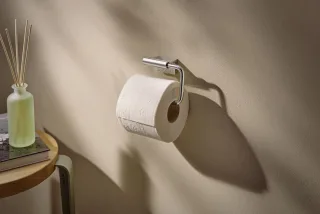 Hansgrohe Papierrollenhalter AddStoris S ohne Deckel chrom,41788000 41788000