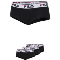 Fila Panty (3er Pack) mit Logoschriftzug, elastisch, Cotton-Mix