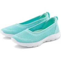 LASCANA Halbschuh, Slip-On-Sneaker, Sneaker Ballerinas zum Reinschlüpfen VEGAN