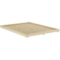 Karup Design Futonbett FSC® Massivholz Futonbett, excl. Matratze, mit Lattenrost, Minimalistisches Design, ein zeitloser Klassiker für moderne Räume