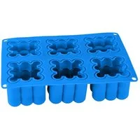 DistrEbution Silikonform Kerzenform Bubblekerze, Gießform für Kerzen, flexibel & wiederverwendbar, hitzebeständig