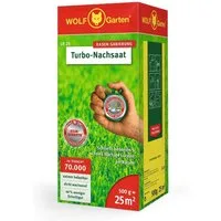 WOLF-Garten Rasensamen Garten Turbo-Nachsaat zur Rasensanierung LR25 (für 25 m)