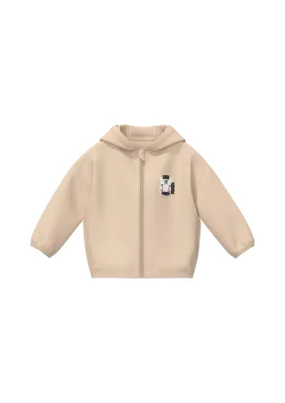 s.Oliver - Sweatshirt Jacke orange - Gr. - 80