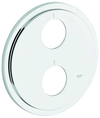 Grohe Rosette Atrio 47326 für THM UP FMS Brause/Wanne chrom, 47326000 47326000