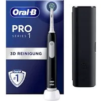 Oral-B Elektrische Zahnbürste Oral-B Pro 1 Cross Action 353185 Elektrische Zahnbürste Schwarz