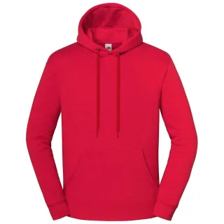 Fruit of the Loom - "Iconic Premium" Kapuzenpullover für Herren/Damen Unisex (Feuerrot)