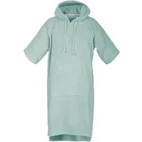TOM TAILOR HOME Badeponcho Surfponcho COLOR BATH, Midilänge, Frottier, Kapuze, mit Kordel, Bauchtasche, saugstark, Baumwolle, auch in Kindergrößen