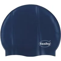 Fashy Badekappe Fashy - Silikon Badehaube Badekappe Sporthaube Marine Blau Damen