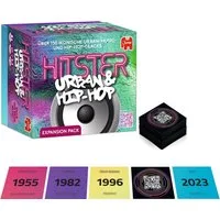 Jumbo Spiel Hitster Urban & Hip-Hop Erweiterung, 150+ Musikkarten