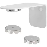 bremermann Seifenhalter PUREZZA – hängende Seife durch Magnet – weiß, Breite: 4,5 cm, 1-St.