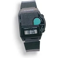 Atlanta Quarzuhr Sprechende Armbanduhr mit Weckfunktion, Quarzwerk, aus Kunststoff