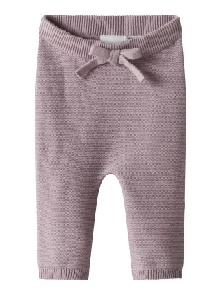 NAME IT - NBFODA KNIT LEGGING keepsake lilac - Gr. - 74