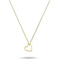 CHRIST Goldkette CHRIST Damen-Kette 375er Gelbgold Herz
