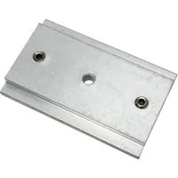 GARDINIA Gardinenstangenhalter Gardinenschienen-Verbinder, (1-St), Serie Flächenvorhang-Technik Atlanta 3-läufig