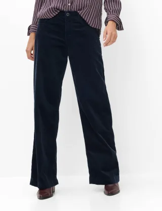 Brax Damen Cordhose Style MAINE NAVY, dunkelblau, Gr. 38K