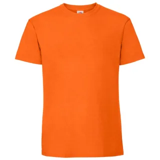 Fruit of the Loom Unisex-Erwachsene Iconic 195 T-Shirt (Orange)