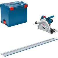 Tauchsäge GKT 55 GCE Professional, mit FSN 1400, Handkreissäge blau, 1.400 Watt, L-BOXX