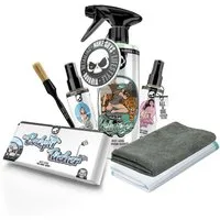 Nuke Guys Auto Innenreinigung Waschset - Mikrofasertücher - Pinsel Auto-Reinigungsmittel (Set, [8-St. Auto Innenreinigungs- Pflegeset Auto Pflege- Innenreinigungsset - All Inklusive)