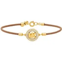 MICHAEL KORS Armband Schmuck Geschenk Metall Kordel Nylon Armschmuck Premium, mit Zirkonia (synth)