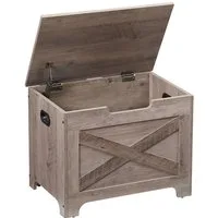 GarveeMore Sitzhocker Sitzbank mit Stauraum Sitzruhe 60 * 40 * 46cm