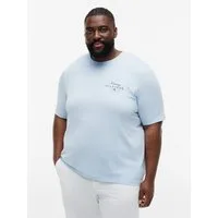 Tommy Hilfiger Big & Tall T-Shirt BT-SCRIPT STACK Große Größen, aus Jersey mit Logo