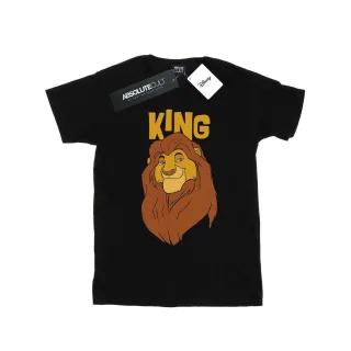 Disney - "The Lion King Mufasa King" T-Shirt für Herren (Schwarz)