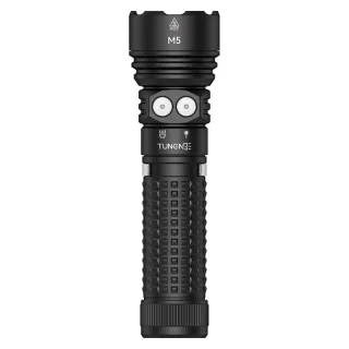 TUNENGE M5 4*LED 5200LM Strong Flashlight with Red LEP Pointer With 4500mAh Battery IP66 Waterproof Magnetic Tail Type-C