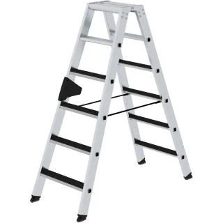 Munk Stufen-Stehleiter beidseitig begehbar mit clip-step - 041606
