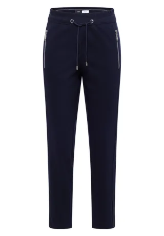CECIL - Jogpants mit Zippern blau - Gr. - 28