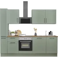 BASIC by Balculina Küchenzeile Marsi, Breite 250 cm, wahlweise mit E-Geräten, Soft-Close-Funktion