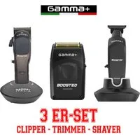 GAMMA+ Haarschneider Gamma+ Boosted Clipper + Boosted Trimmer + Boosted Shaver