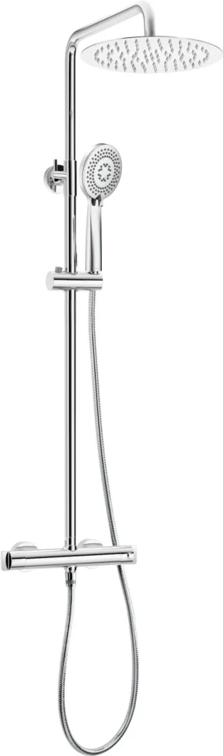 Neuesbad Duschsystem mit Thermostat Brausearmatur, chrom NB1DENAC_04OT1