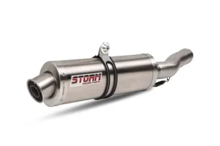 Sport Auspuff Edelstahl Oval Storm by MIVV Yamaha FZS 1000 Fazer /S Bj. 2001-2005 RN06 / RN14 +ABE