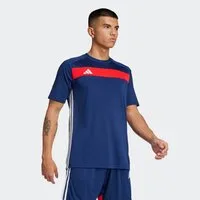 adidas Performance Fußballtrikot TIRO 25 ESSENTIALS TRIKOT mit Rundhals, ohne Verschluss, für Erwachsene, aus Polyester