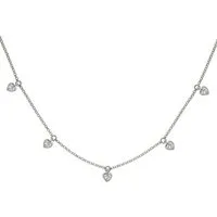 Firetti Kette mit Anhänger Schmuck Geschenk Silber 925 Halsschmuck Halskette Erbskette, mit Zirkonia (synth)