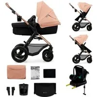 Kinderkraft Kombi-Kinderwagen MOOV 2 4in1 AIR, (Set), mit Luftreifen