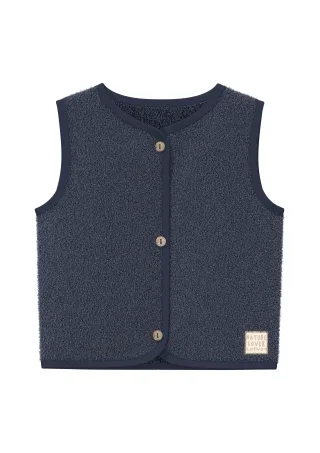 s.Oliver - Indoor-Weste blau - Gr. - 68