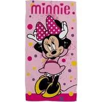 Disney Minnie Mouse Strandtuch Weiches Strandtuch – Saugstarkes Badehandtuch 70x140 cm