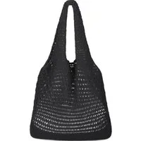 FOUORTUNATE-BEE Schultertasche Boho Stricktasche – Groß, vielseitig und perfekt für den Alltag, Modische Bohemian Stricktasche für Freizeit und Alltag