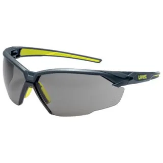 uvex Bügelbrille suxxeed 23% grau, gelb, anthrazit, lime - 9181281