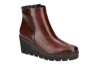 Gabor 74.780.24 Keilstiefelette braun sattel (effekt) mit Wechselfu?bett