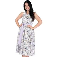 Hammerschmid Trachtenkleid Sommerkleid - MALERSEE - creme/geblümt