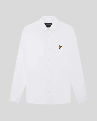 Baumwoll-Oxford-Jersey-Shirt