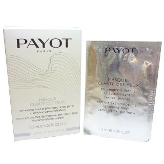 PAYOT Masque Clarte des Yeux  Augen Pflege Maske gegen Augenringe 10x1,5ml