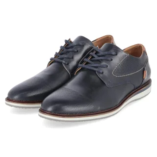 Bullboxer Halbschuhe  Blau - Gr. 41 -  Textil und Synthetik