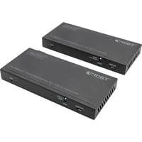 4K HDBaseT 2.0 HDMI KVM Extender Set, HDMI Verlängerung schwarz, 150 m